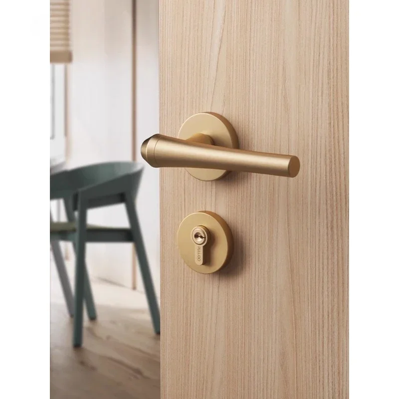 ล็อคประตูห้องนอนในครัวเรือนทองแดงเงียบทั้งหมด