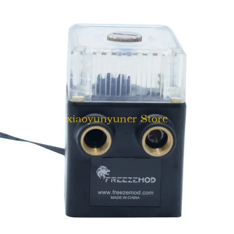 P9JB Water Cooling Pump, 500L/H PC Water Cooling Integrated Mute Water Pump Support PWM for CPU Cooling System