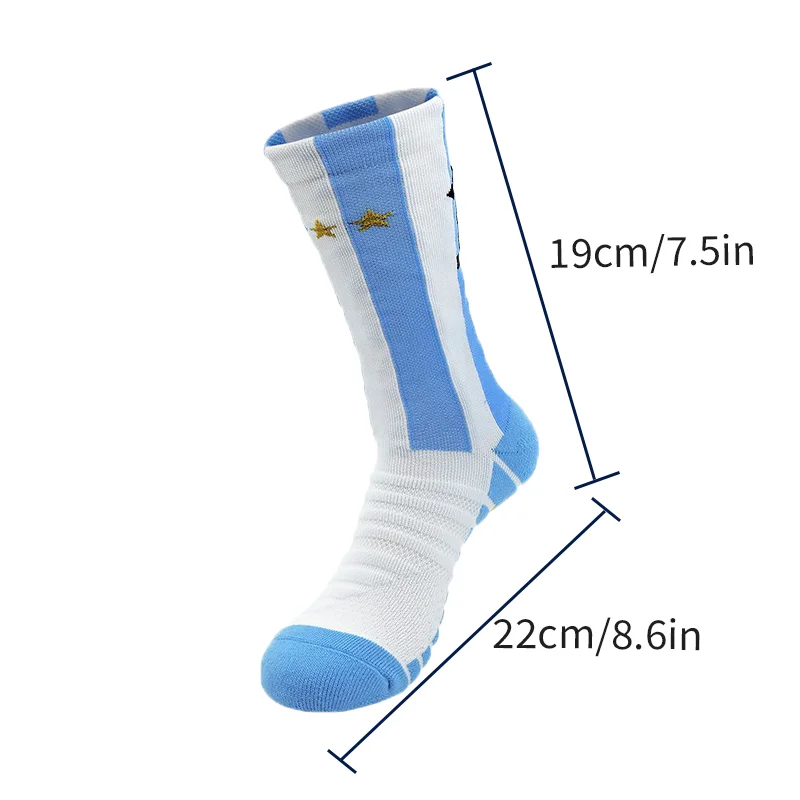 High Qality Star number #10 #7 #30 football Socks Men's Football Sports Short Socks Outdoor Running Cycling