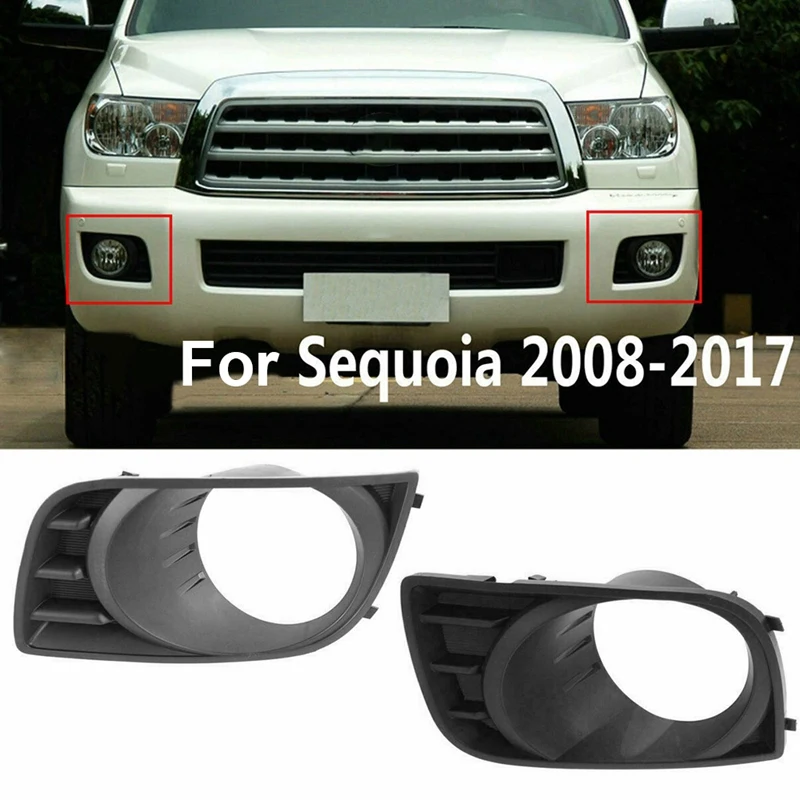 1 Cặp Cho Toyota Sequoia Sương Mù Bao Da 2008-2017 Một Phần Số: 814820C021 814810C021