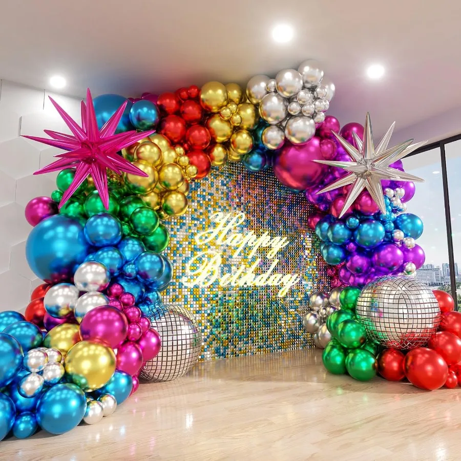 Chrome Balloon Garl… - image