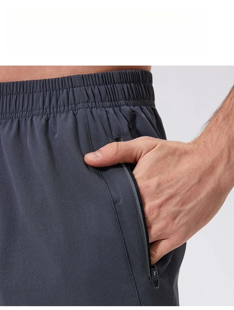 Herren-Sportbekleidungsset mit Kapuze, Trainingsausrüstung, atmungsaktive Jacke und Hose, Fitness-Outfit für bequeme Trainingskleidung – Detail 7