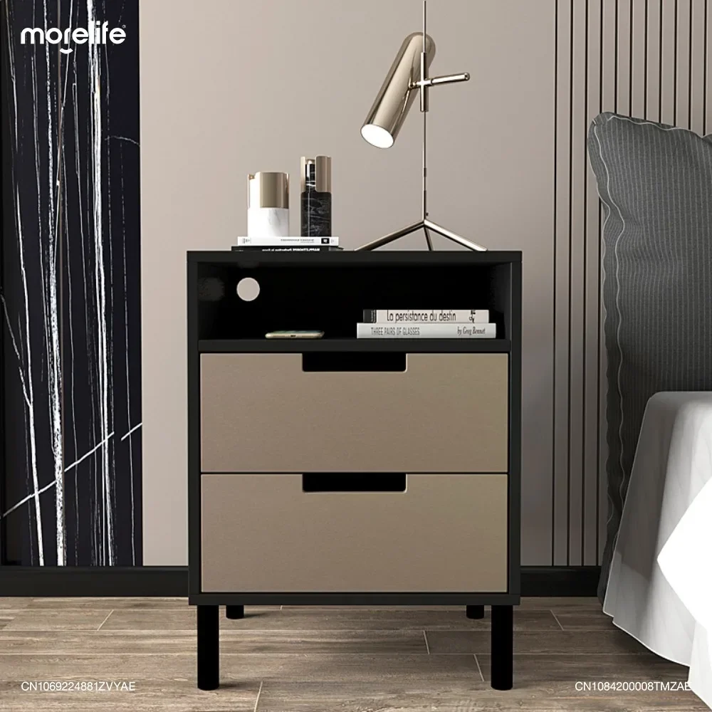 

Light Luxury Bedside Tables Minimalist Postmodern Nordic Bedroom Bedside Storage Cabinets Drawer Nightstands Furniture K01