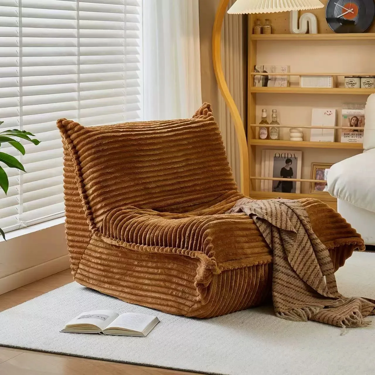 Caterpillar Sofa Leisure Sofa Lazy Person Sofa Can Lie And Sleep Balcony Tatami Net Red Bedroom Living Room Single