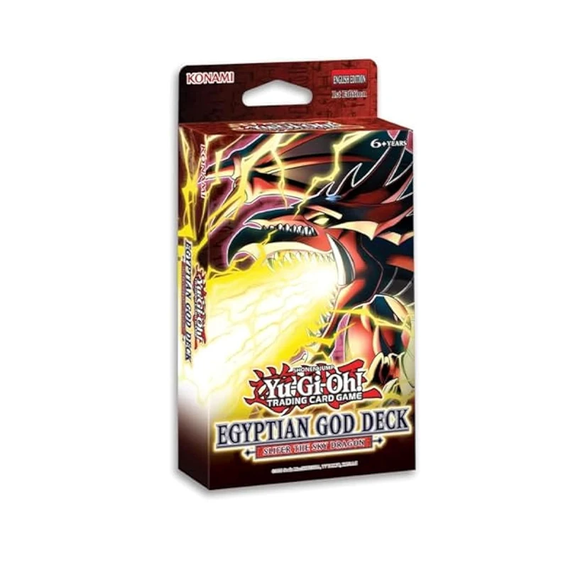 ยูกิโอ! TCG Phantom God Deck EGS1/EGO1 การ์ดการ์ดเทพอียิปต์ SLIFER Deck Multicolor