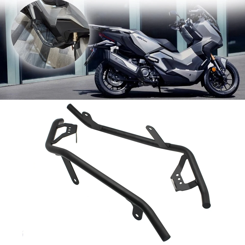 

Motorcycle Highway Engine Guard Bumper Crash Bars Stunt Cage Frame Protector For Honda ADV350 ADV 350 2022-2023