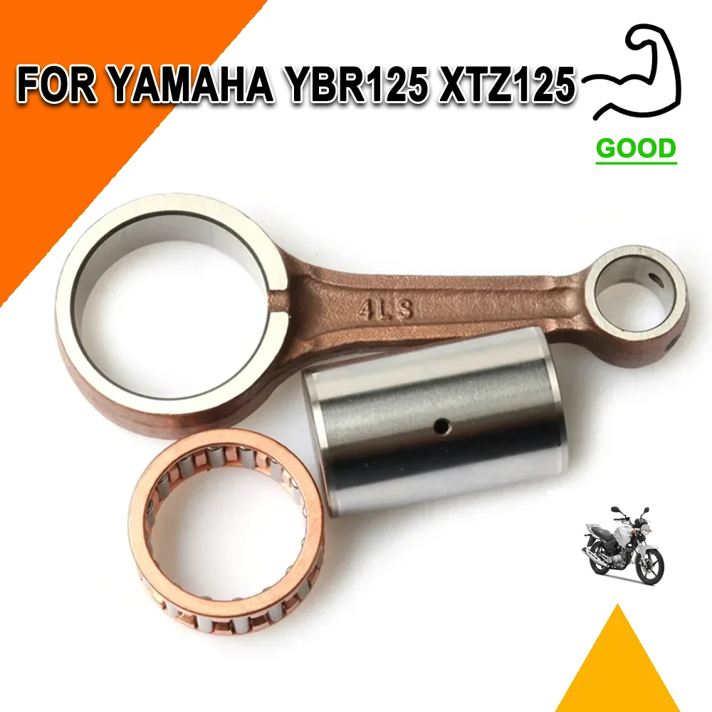 Para Yamaha YBR125 XTZ125 Ybr125 Xtz125 accesorios de motocicleta varilla de cadena de cigüeñal Kit de biela de cigüeñal
