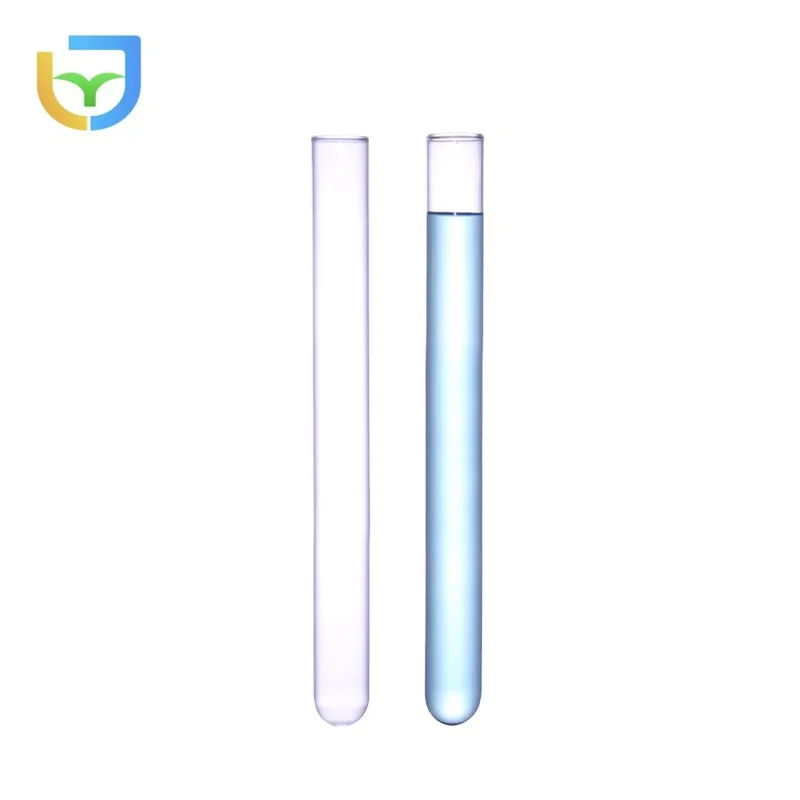 HAITING Borosilicate 10pcs Glass Test Tube 5-100ml Round Bottom For Laboratory Use Thickened Glass Bottle