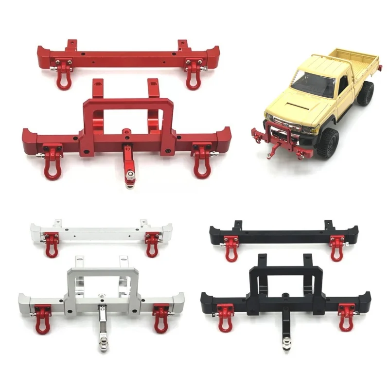 

MN 1/12 MN82 LC79 Metal Front and Rear Bumper Guard Bumper For RC Car Upgrade Parts