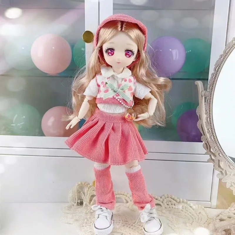 1/6 BJD ملابس دمى العصرية 30 سنتيمتر دمية تغيير الملابس الزي استبدال موضة فستان الأميرة فتاة لعبة هدية إكسسوارات دمي