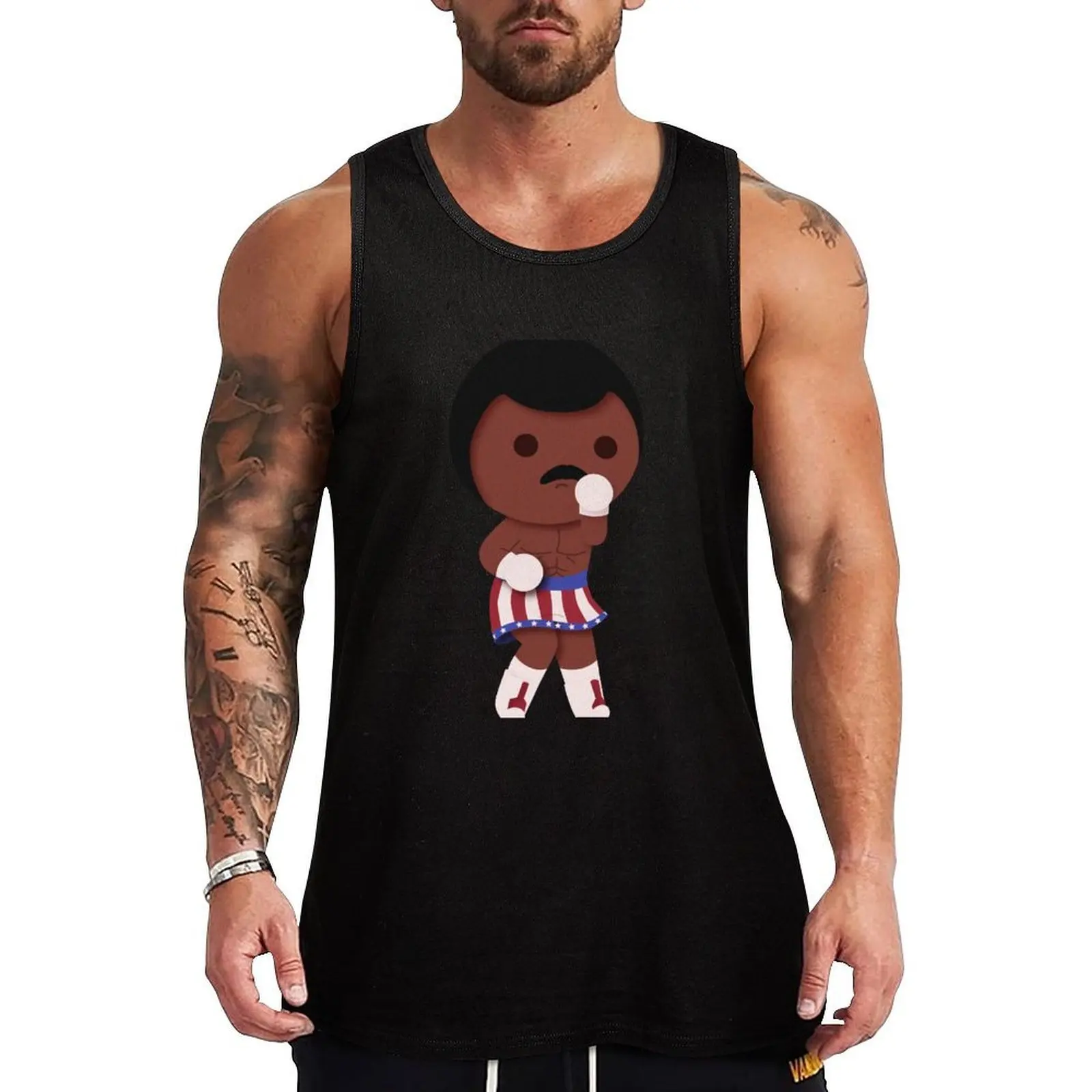 Apollo Creed Tank Top Pattern Graphic Tank Top Geometric Print Sleeveless