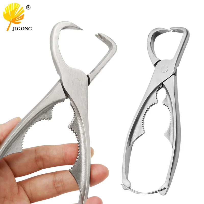 Stainless Steel Tongs Large Opening Knife Brick Opener Pu-erh Cake Tool Ceremony Accessories Tea