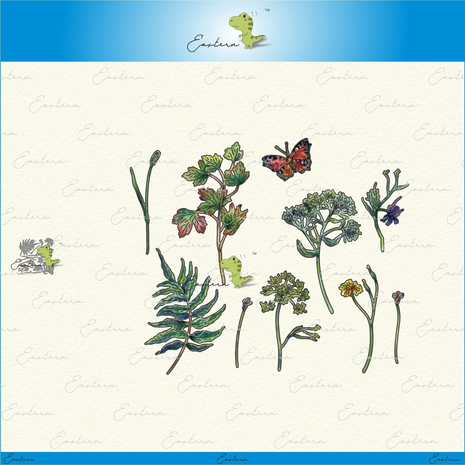 Motley Grasses metal cutting dies 2022 new DIY molds Scrapbooking Paper Making die cuts crafts  Printed Sheet