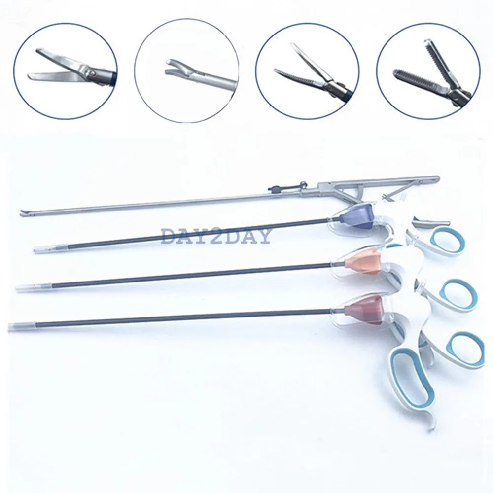 Laparoscopic surgery training set send 4 surgical instruments contain Needle-holding forceps Etc teaching equipment