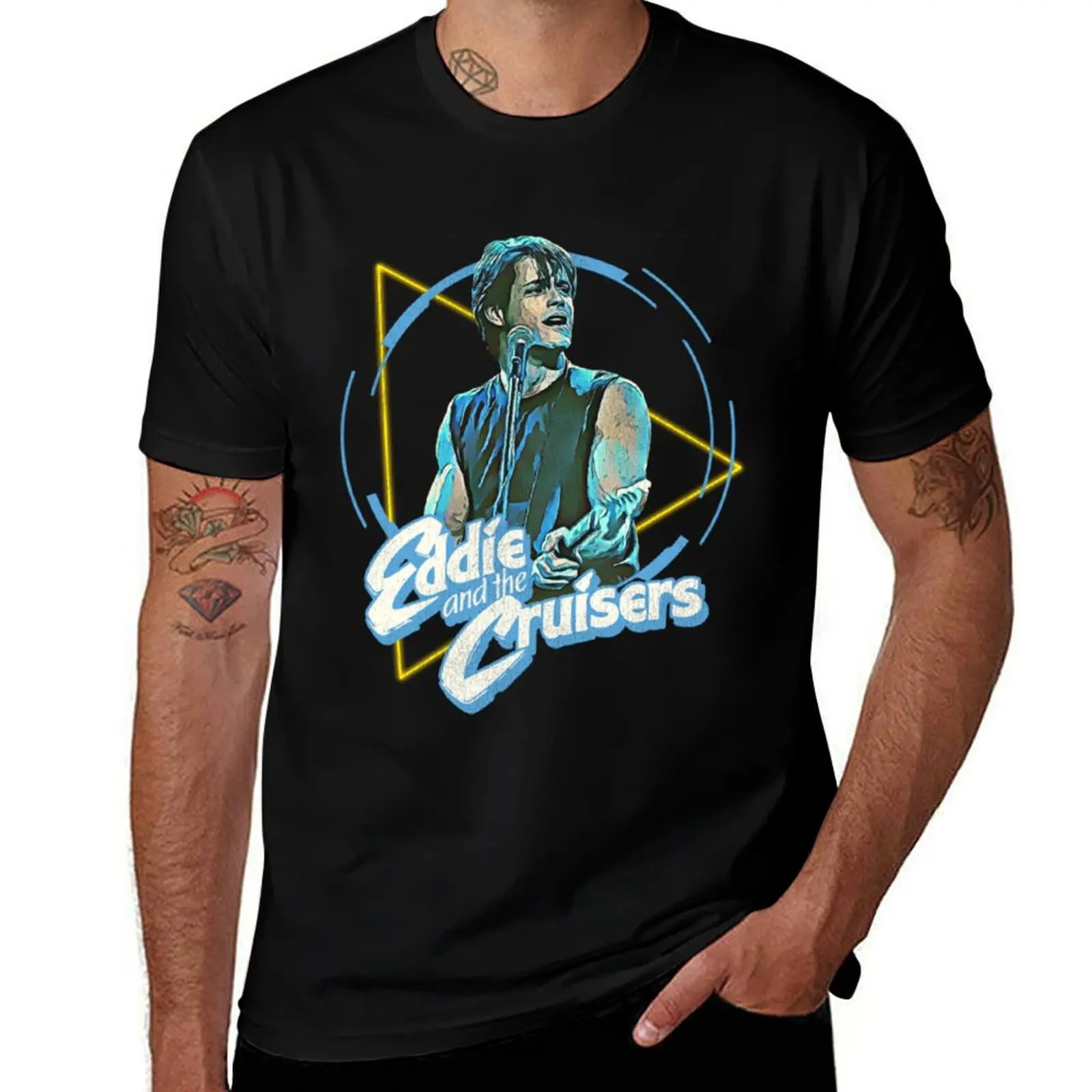 Eddie And The Cruisers T-Shirt Work Casual Loose Fit T-Shirt