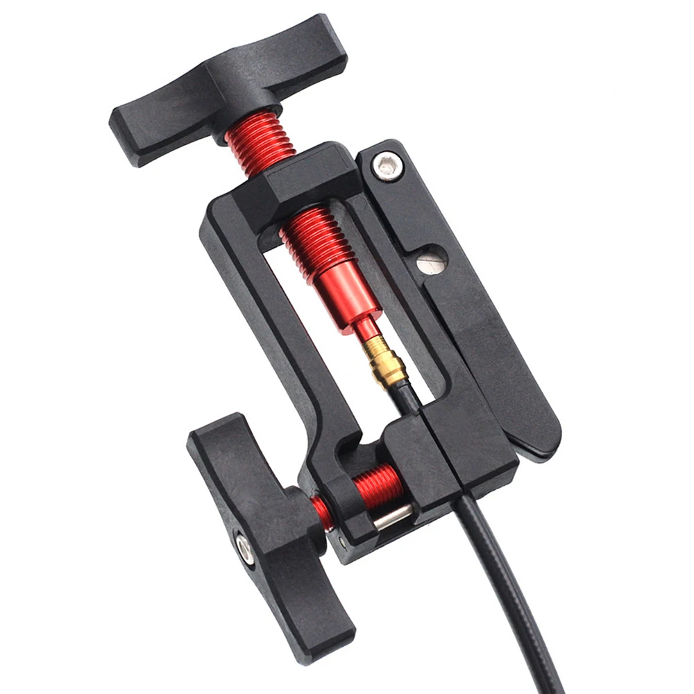 2 in 1 Fahrrad hydraulische Scheiben bremse Öl Nadel Werkzeuge Treiber Schlauchs ch neider Kabel zange Oliven anschluss Einsatz bh59 bh90 Presse installieren – Detail 7