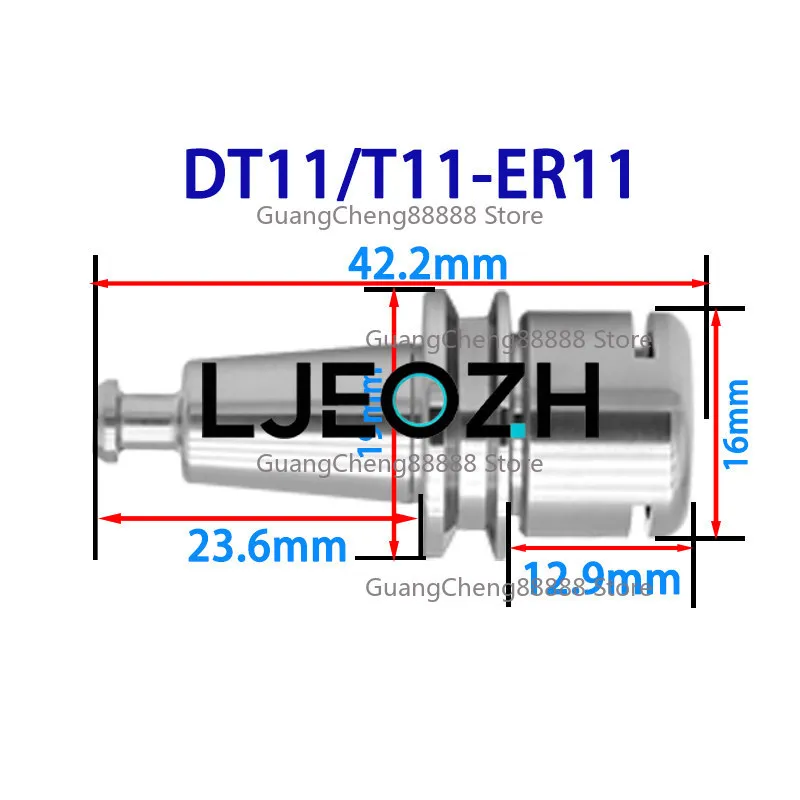 For HAOZHI ISODT11 Tool Holder DER11MS Nut Engraving Glass Machine High-speed Electric Spindle