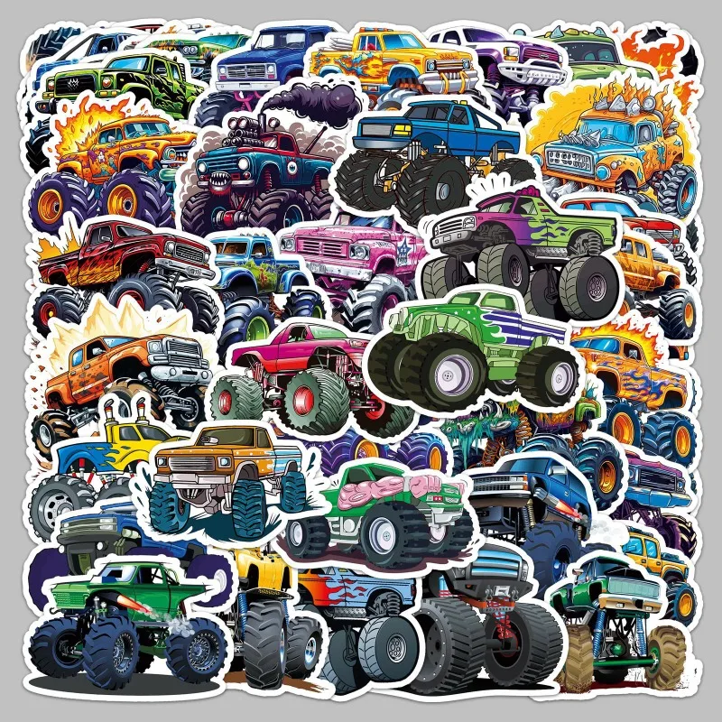 100 قطعة من ملصقات تزيين جرافيتي إبداعية لشاحنة كرتونية مخصصة #2