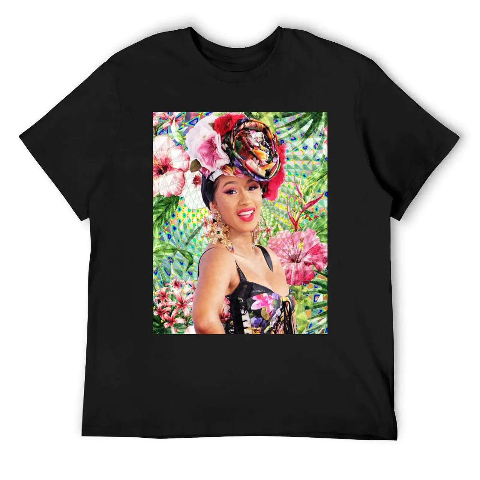

Cardi B portrait T-Shirt clothes graphic t shirts oversized graphic tee designer shirts mens t shirts pack