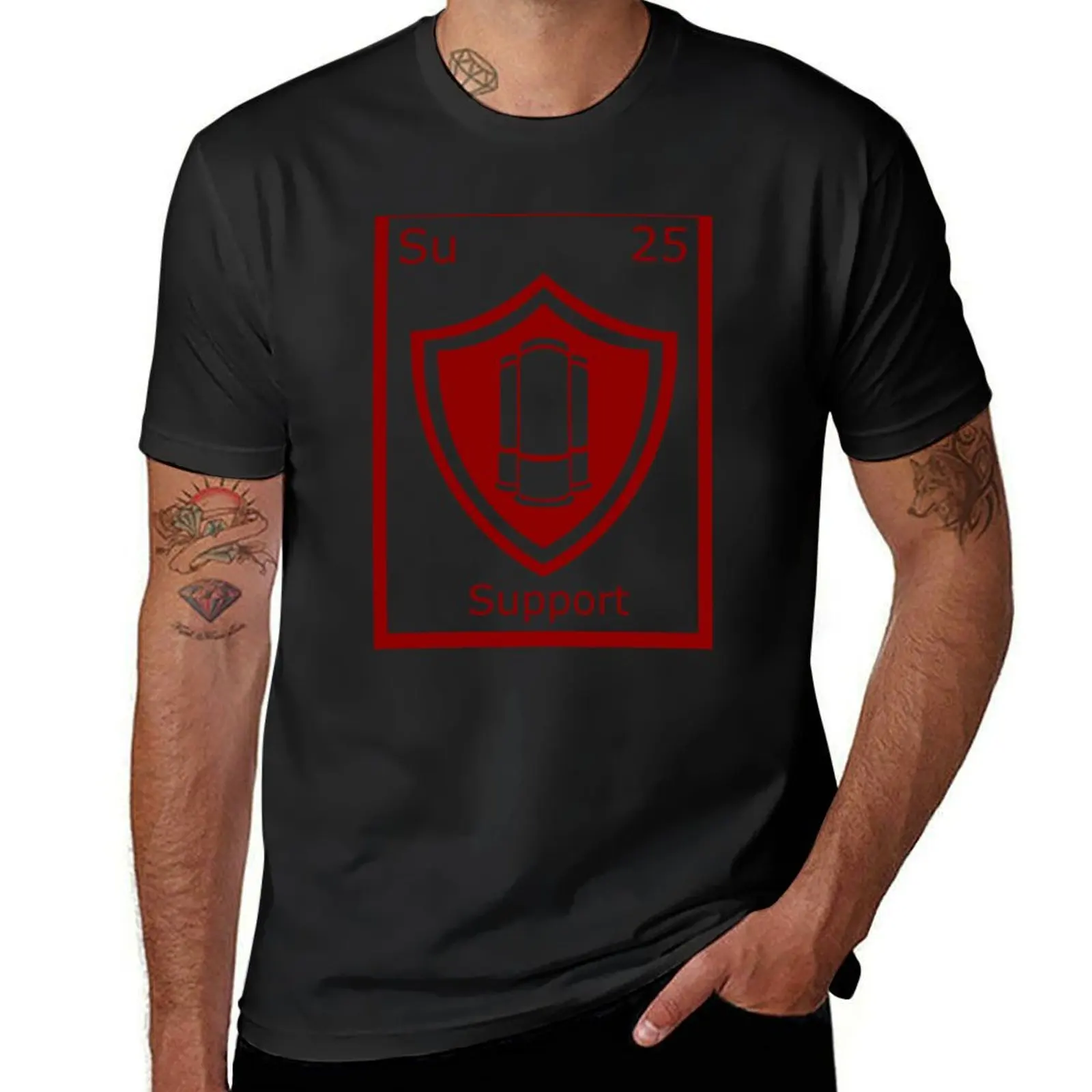

KF2 - Support T-Shirt vintage t shirts cotton man t-shirts aesthetic clothes luxury clothing labubu mens vintage t shirts