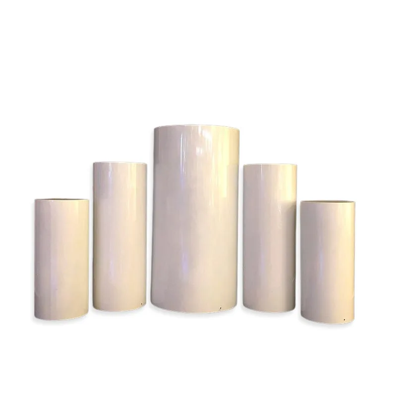 

Wedding, props, stainless steel, gold, cylindrical, dessert table, wedding hall, stage