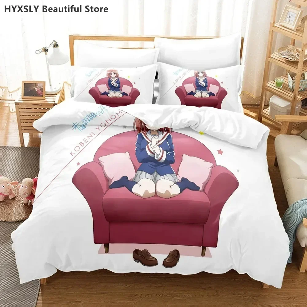 Engaged to the Unidentified Anime Bedding Sets Supplies Set Duvet Cover Set With Pillowcases No Filling Luxury Birthday Gifts