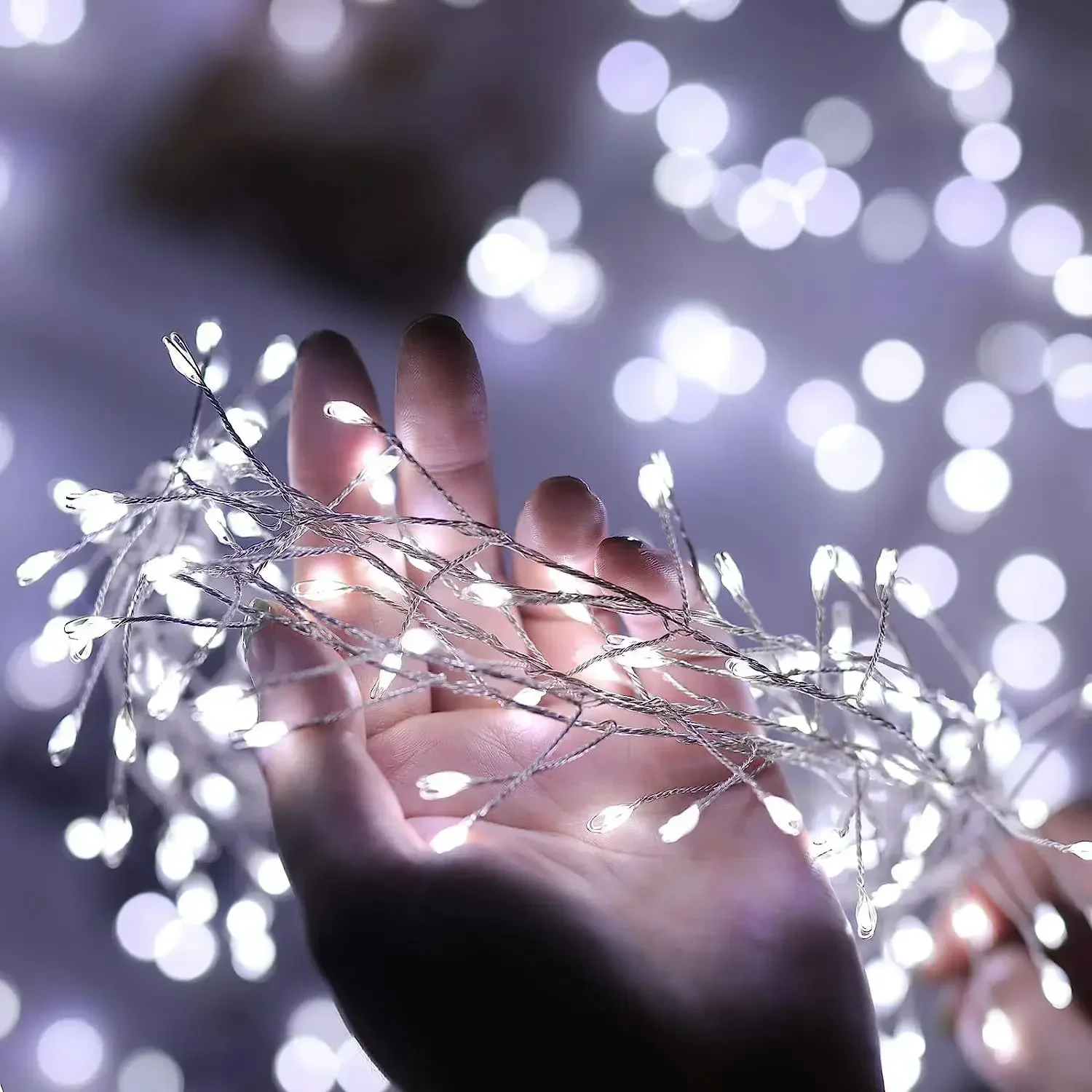 3/6M USB Powered Remote Control Fairy Lights for Wedding Christmas Party Garden Decoration Firecracker String LED Lights