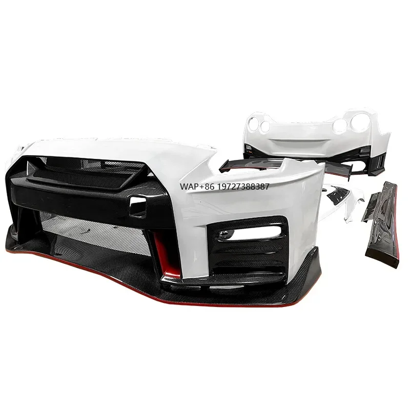 

From Nurburgring to Your Driveway - Nismo Style Carbon Fiber FRP Hybrid Front Bumper for GTR R35