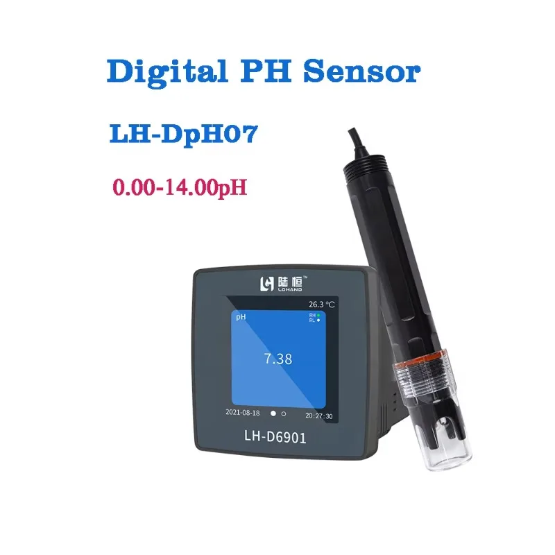 Industriële water PH-bewaking PH-sensor Waterkwaliteitstest Online PH-sensor MODBUS/RS485-uitgang