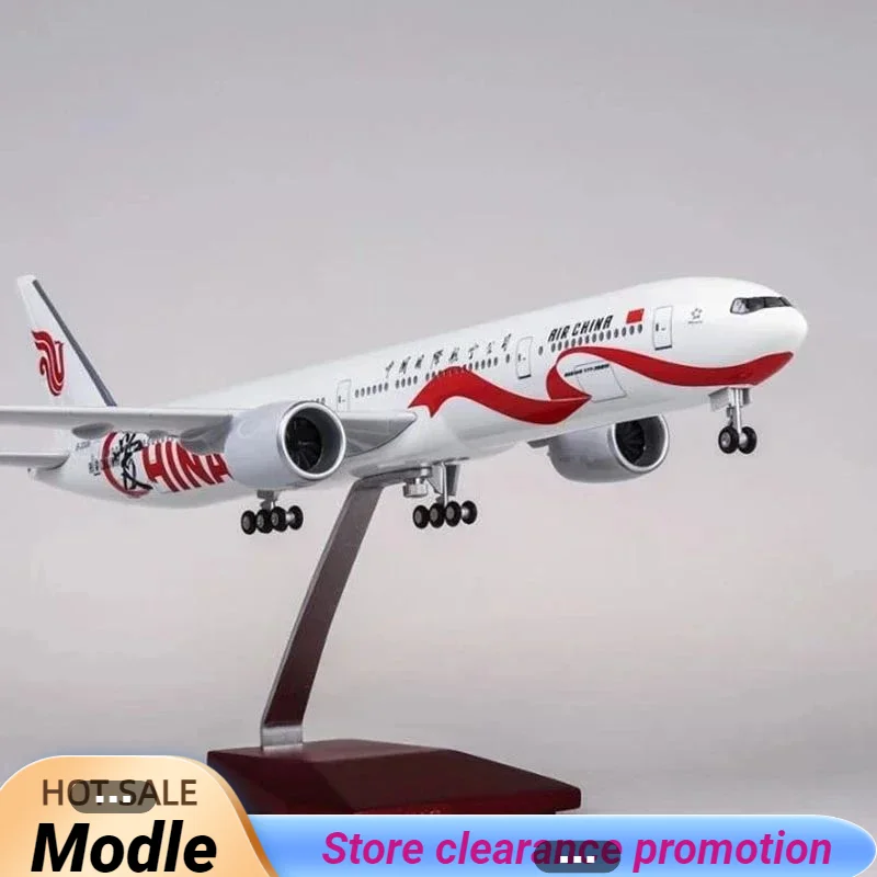 

47CM 1/157 Stand-up Airplane Aviation Boeing 777 B777 Dreamliner Aircraft Air China Airlines Model Plane Airliner Adult Display