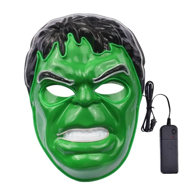 Máscara para crianças, Homem-Aranha, Hulk, Criativo, Personalidade, Cosplay, Dia das Bruxas, Adereços de Máscaras, Brinquedos, Presentes