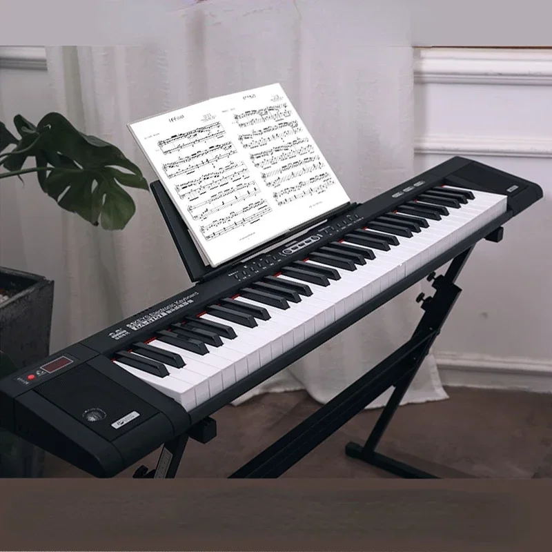 

Professional Piano Keyboard Children 61 Keys Adult Piano Portable Controlador Midi Teclado Controlador Musical Instrument