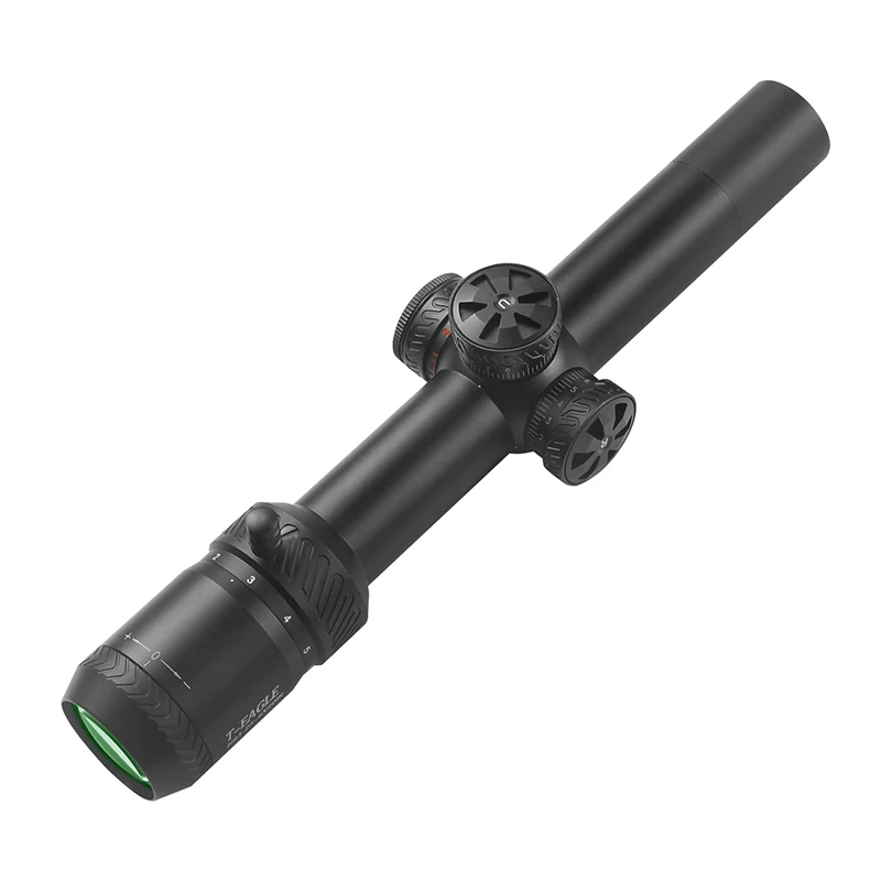 Imagem -05 - T-eagle-compact Quick Apontando Riflescope Visão Óptica Verde Vermelho Iluminado Airsoft Sight Air Gun Âmbito para Caça hr 1.256x20ir