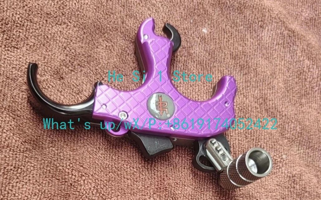double-sided,Fireball Blazing fire Blade New Spreader Metal Grip Spreader Bow Arrow Pull Hand Release Aid