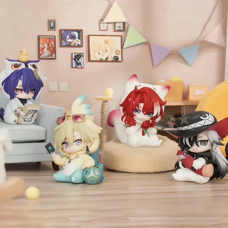 

Официальная серия Honkai Star Rail Aventurine Argenti для мальчиков, серия Q-Версия, слепая коробка, игрушка, ролевые настольные украшения