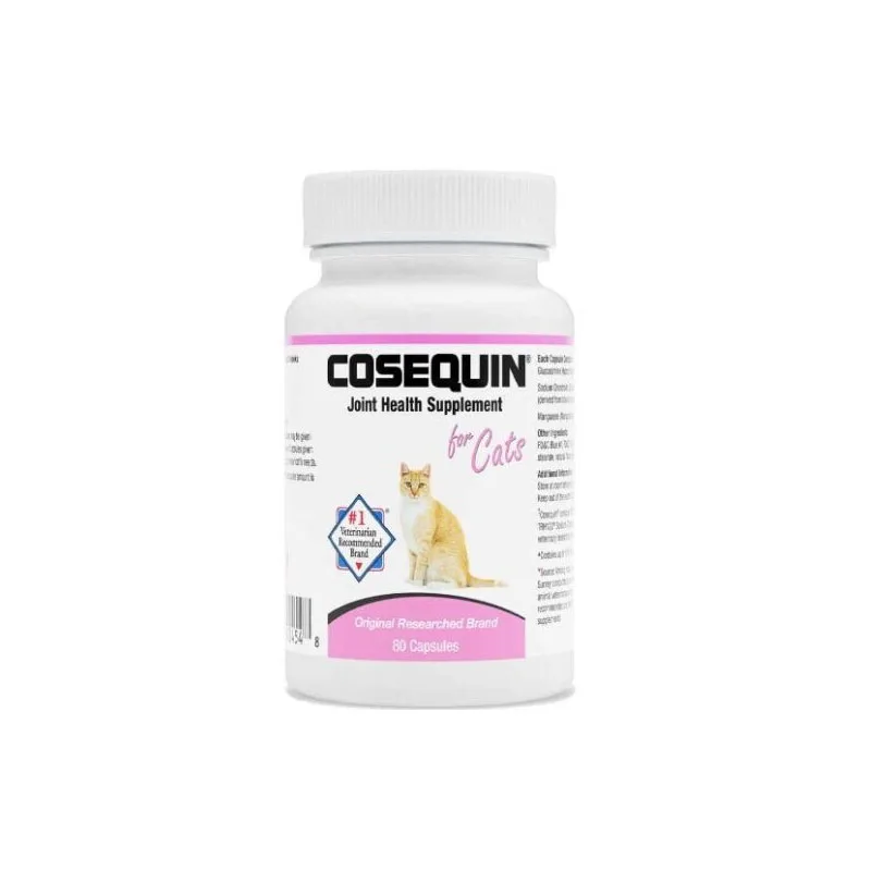 

Cosequin-Joint Health Supplement for Cats, 80 Caps, New