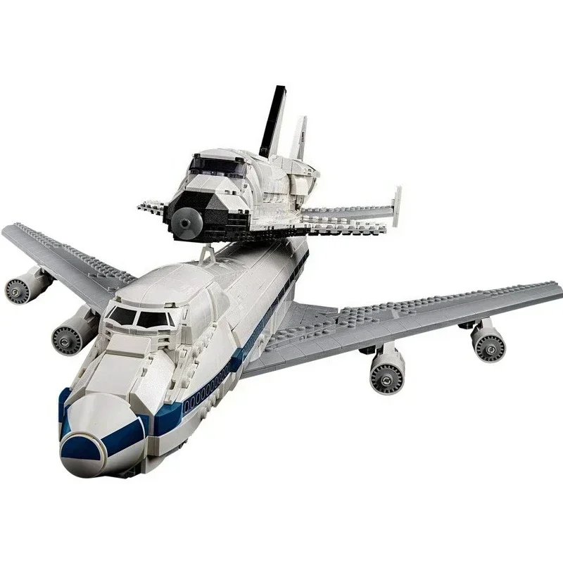 

Наборы строительных блоков Shuttle Carrier Aircraft Plane, совместимые с частицами Legoed, подходят для рождественских подарков
