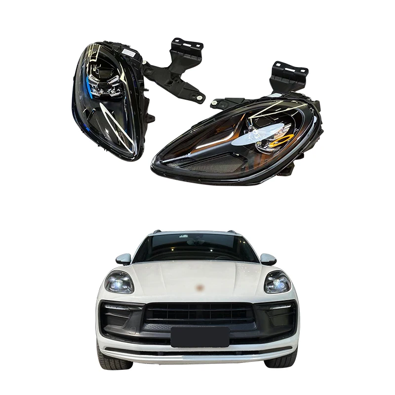 

Для MACAN 2014-2021 обновление светодиодных фар, неразрушающее обновление 95B для старой модели 2023, новые детали для выступлений
