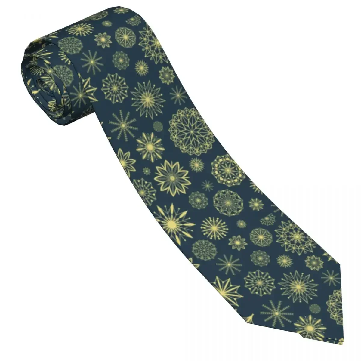 Christmas Gift Tie Snowflakes Fashion Wedding Neck s Cool    For Men Design Collar  tie 