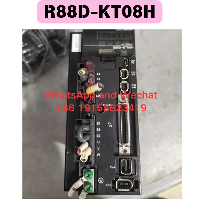 Used R88D-KT08H Servo drive Functional test OK Fast delivery
