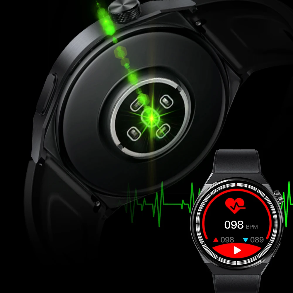VALDUS GT8 Jam Tangan Pintar Pria Wanita Panggilan Bluetooth Asisten Suara Deteksi Denyut Jantung NFC Kompatibel dengan Jam Tangan Pintar Android IOS