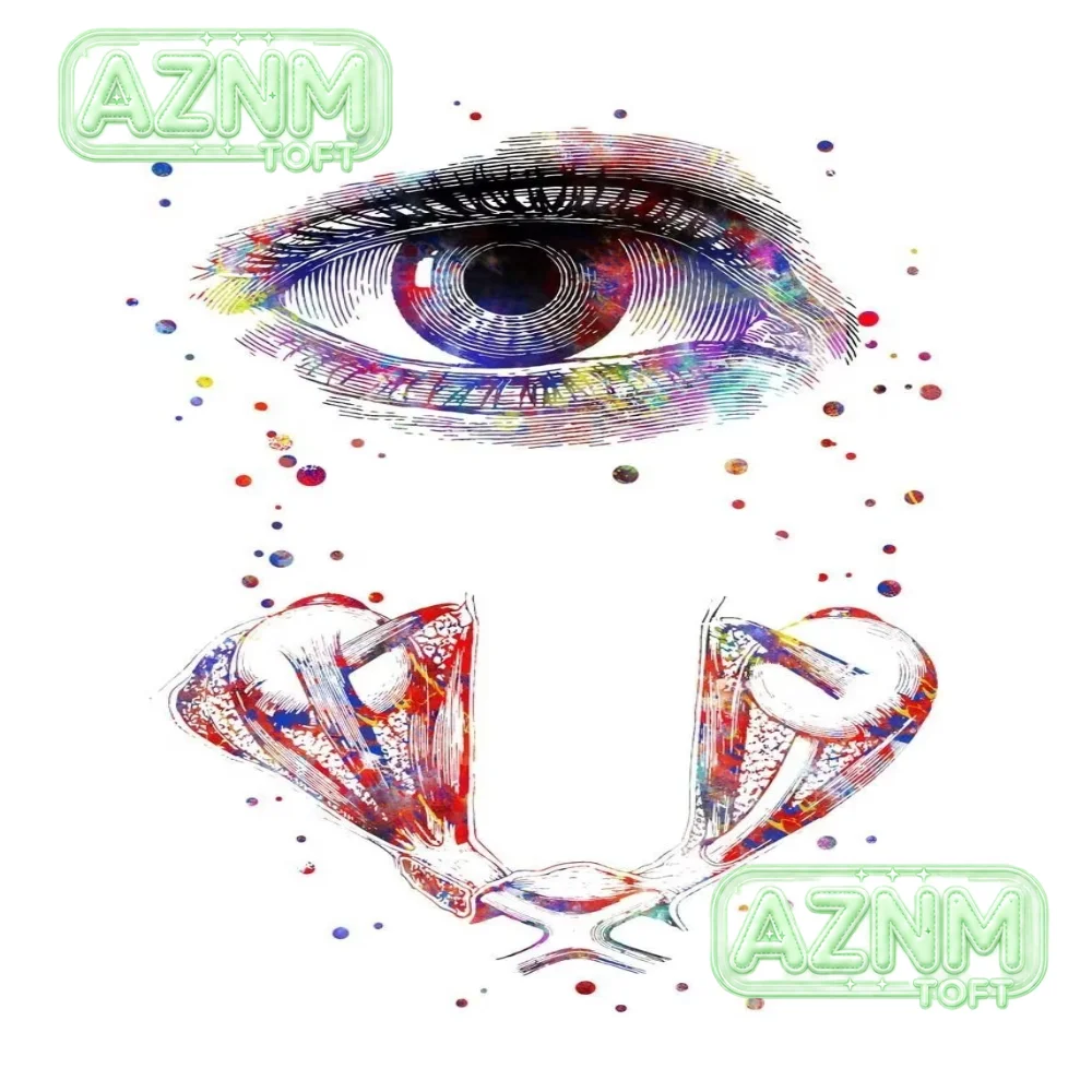 1PC  Ophthalmologist Optician human Eye Anatomy Art Canvas Painting Optometry Tools Posters Prints Wall Pictures Doctor Offic
