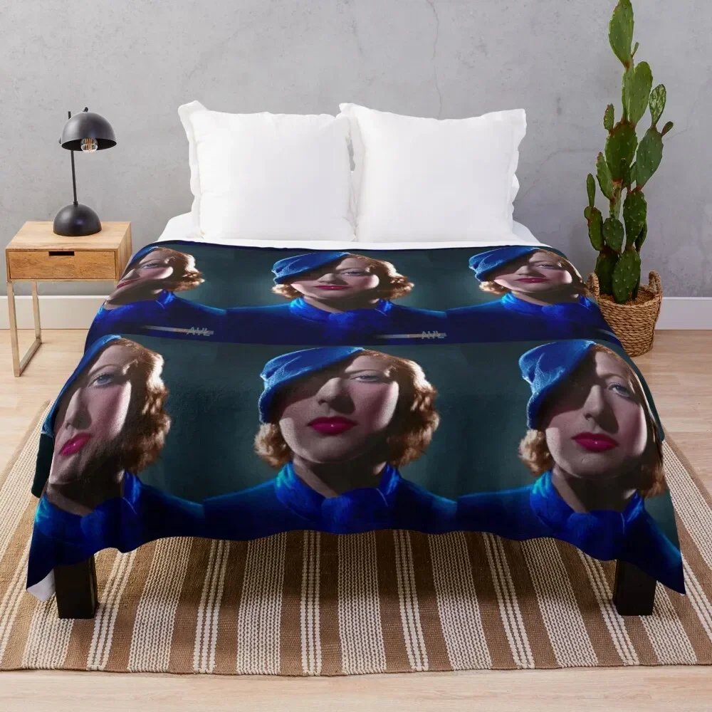 

Joan Crawford, 1933 Throw Blanket Wrinkle Resistant Lightweight Blanket