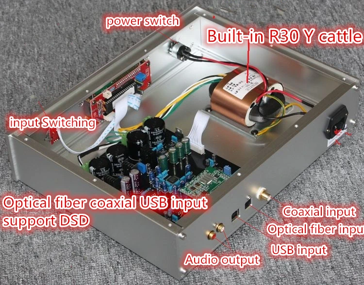 Ak4495seq Dual Core Dual Parallel Dual Soft Control Dac Decoding Fiber Coaxial Usb Input Support Dsd