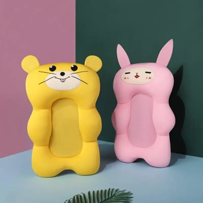 وسادة استحمام للأطفال الرضع ناعمة ومريحة لحديثي الولادة ملحقات استحمام للأطفال حديثي الولادة للاستحمام الآمن 425F #5