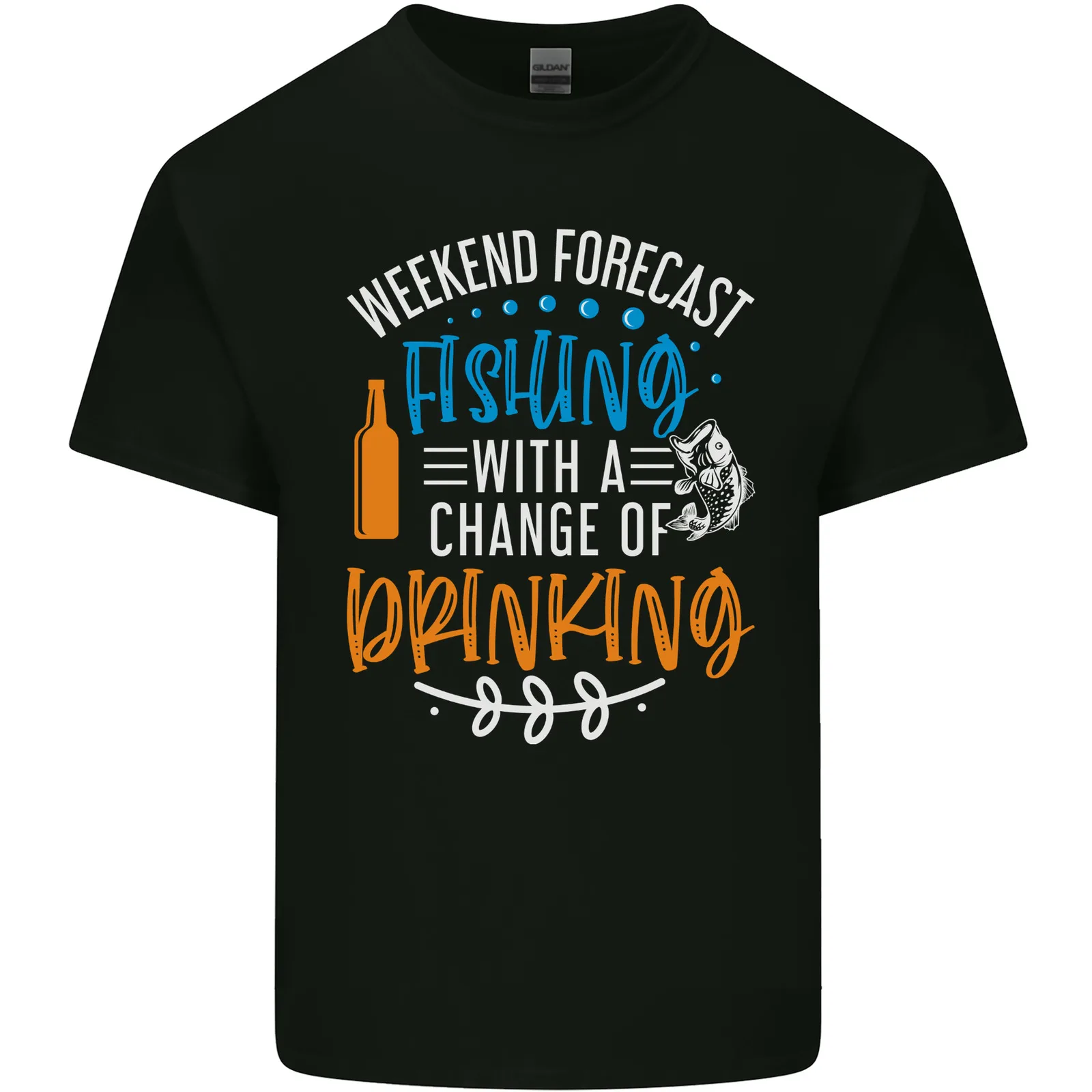previsao-de-pesca-engracado-cerveja-pescador-2-camiseta-masculina-de-algodao