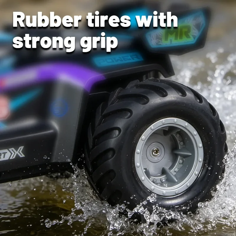 Amphibious RC Car Remote Control Bigfoot Car Vehicle 4WD Drift Off Road Outdoor Waterproof Toys for Boy Children Gift view 5