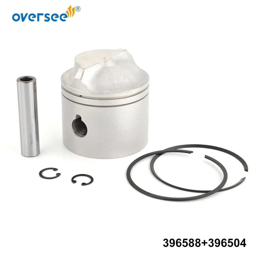 

0396588 Piston Assy +030 For Evinrude Outboard E80-115HP Engine 5006667 0393929 392903