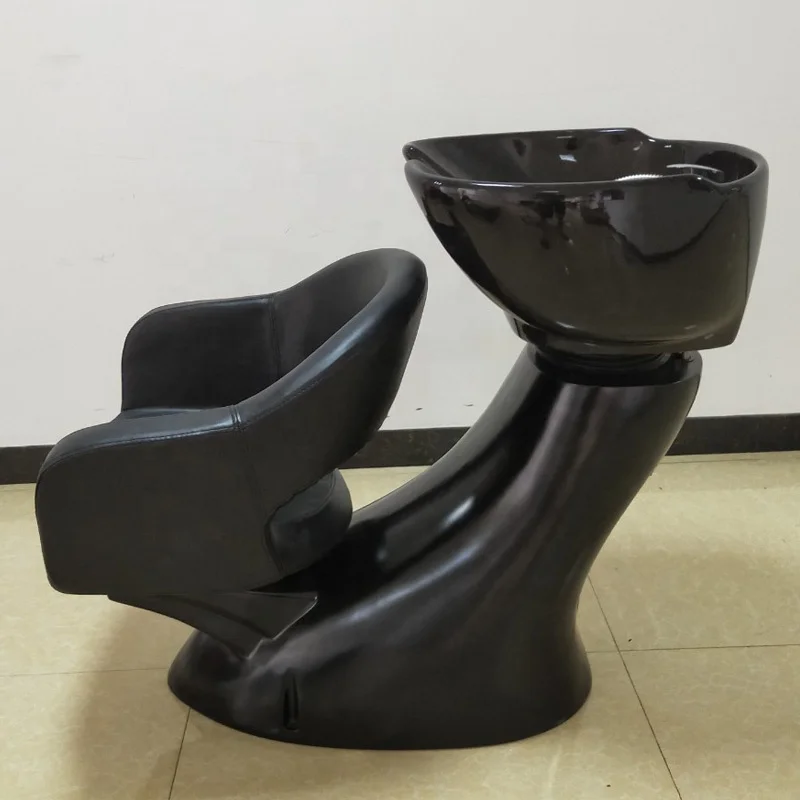 

High-end Semi-lying Shampoo Bed Simple Hair Salon Dedicated Sitting Flushing Bed Customized Shampoo Chair