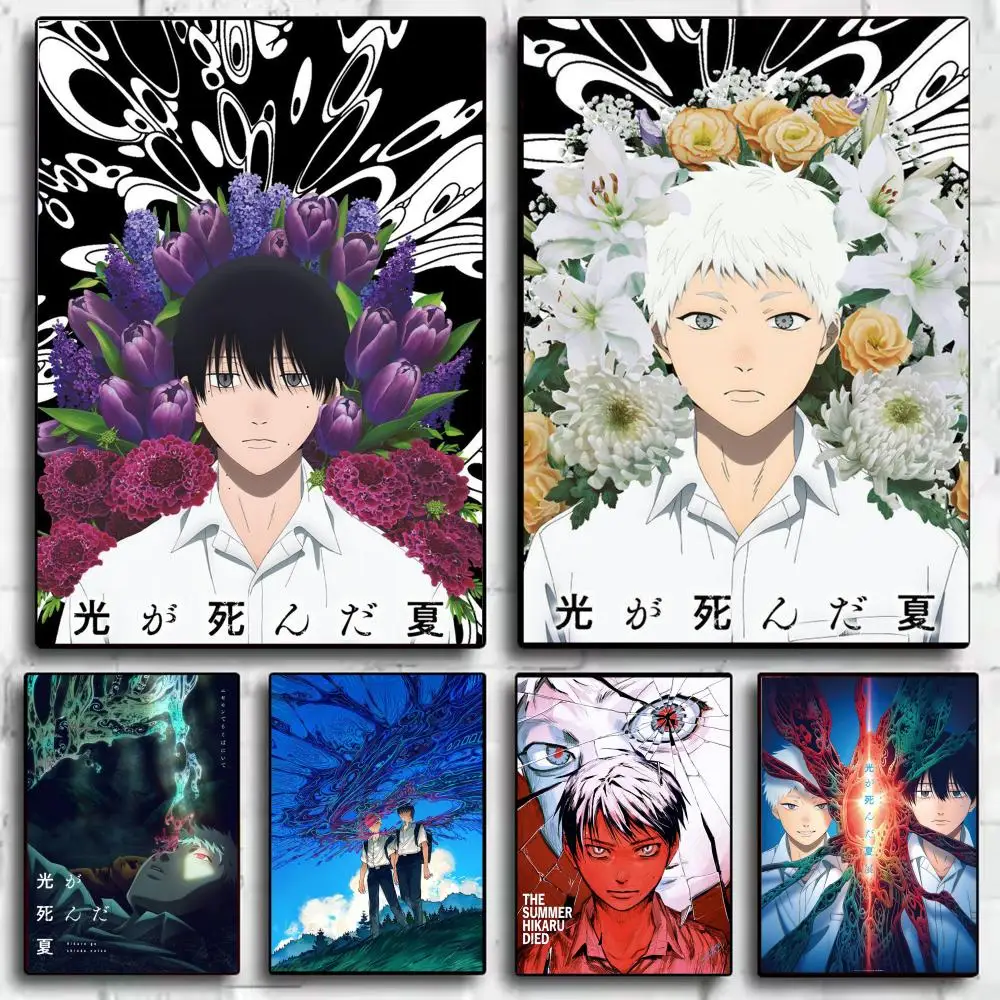 Anime T-The Summer Hikaru Died Poster Modern Aesthetic Wall Art Poster Minimalist Room Decoration Items